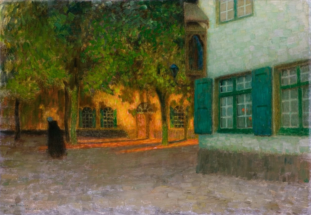 Henri Le Sidaner - 141, La casa con le persiane verdi